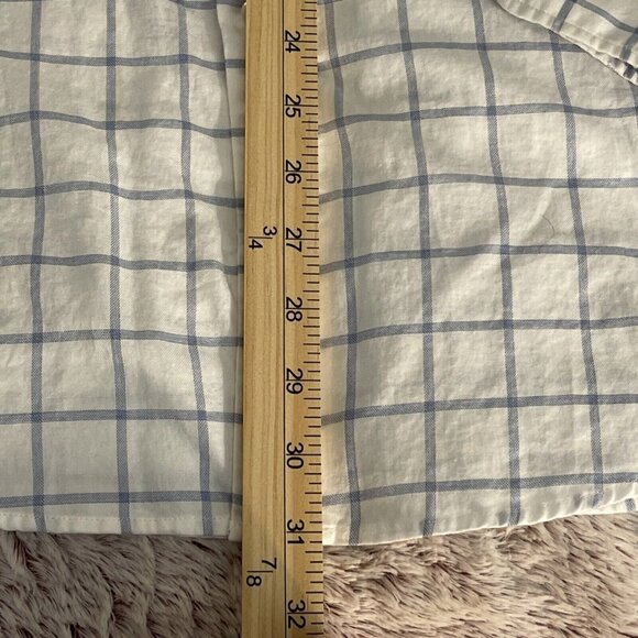 Peter Millar Long Fetlock Autumn Soft Cot ,Button‎ Sport Woven Shirt Men M White - Picture 5 of 14